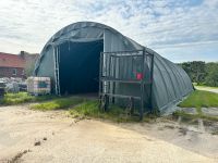 Leichtbauhalle - Verschiedene Größen verfügbar: 9,15 x 10 x 4,5 m | 9,15 x 12 x 4,5 m | 9,15 x 20 x 4,5 m | 9,15 x 26 x 4,5 m - Rundbogenhalle Genehmigungsfrei Wetterfest Statik Hohe Traglast Garantie Hamburg-Mitte - Hamburg Altstadt Vorschau