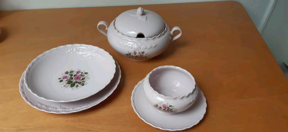 Porzellan Hutschenreuther porcelaine rose 35teilig in Aachen