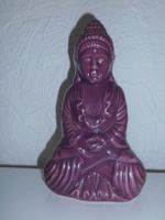 Buddha aus Keramik lila Deko Niedersachsen - Hohnstorf (Elbe) Vorschau