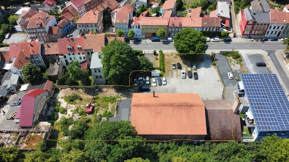 Wohn- und Geschäftshaus mit viel Entwicklungspotential in Mühlhausen