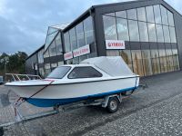 Kajütboot Hille Roda 16 + 30 PS Honda Außenborder + Trailer TÜV Schwerin - Wüstmark Vorschau