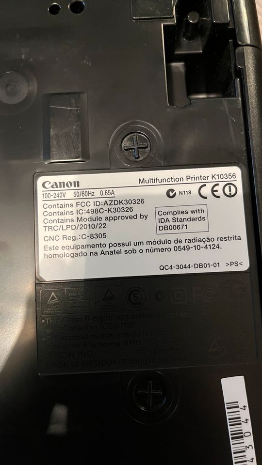 Canon MP495 defektes Netzteil in Hilden