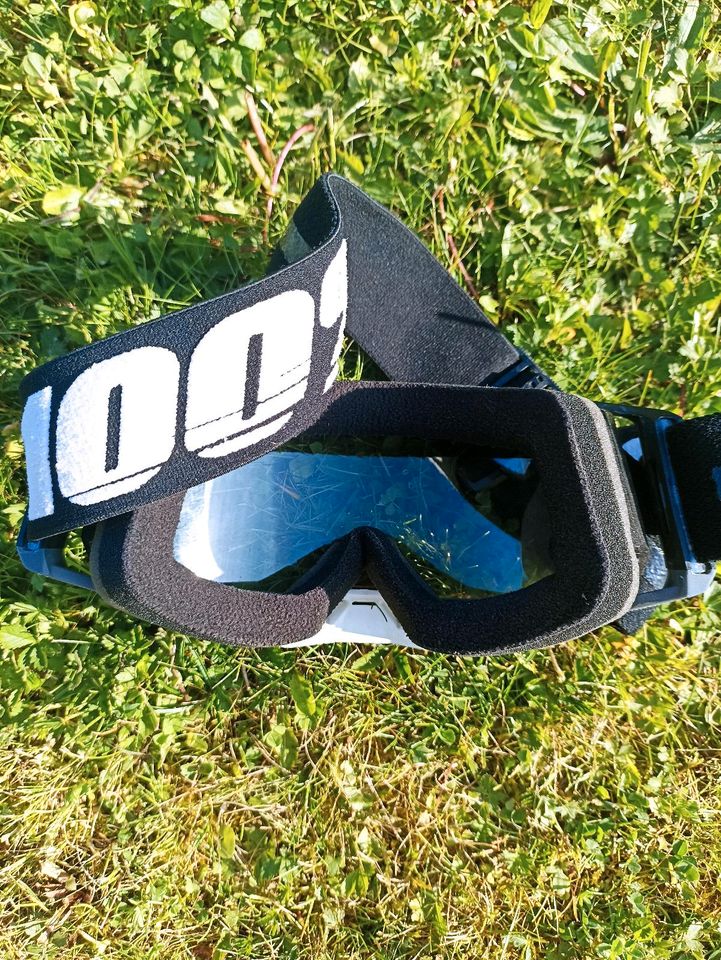 Motocross Brille 100% inkl. Tear-Offs in Bodenkirchen