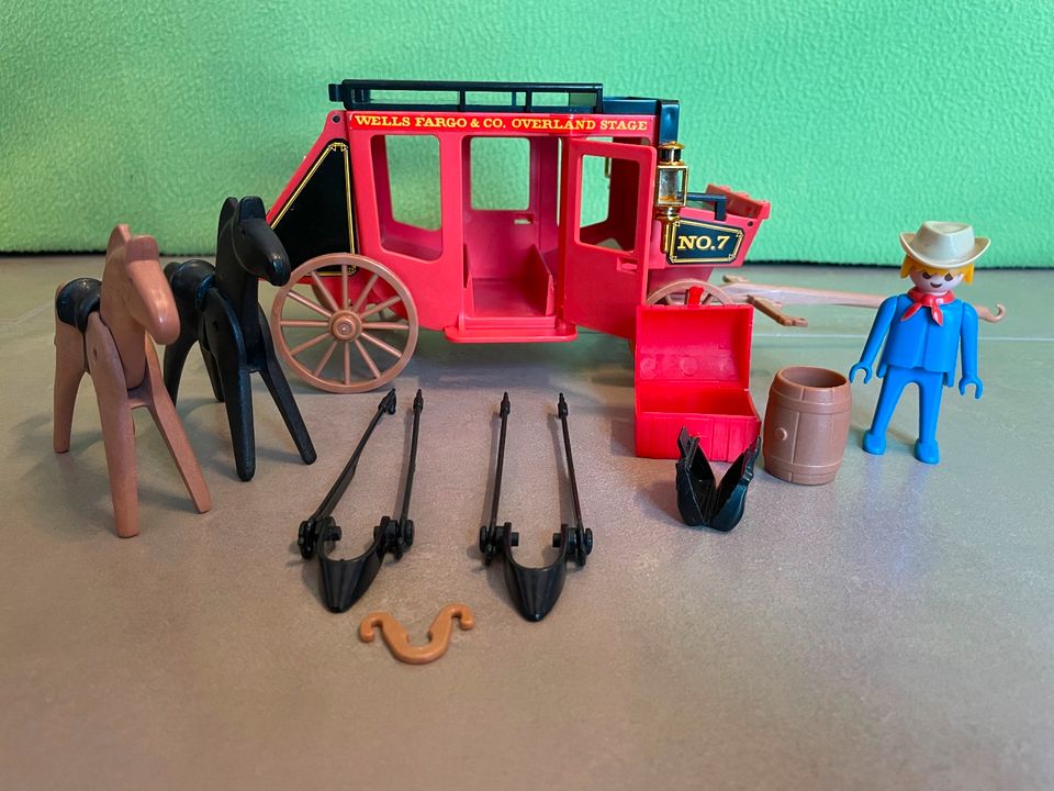 Playmobil Western-Postkutsche (3245) in Bad Liebenzell