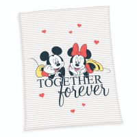 Disney Flanell Fleecedecke Mickey & Minnie 150x200cm Tagesdecke Schleswig-Holstein - Neumünster Vorschau