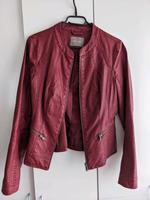 Damen Jacke Kunstleder dunkelrot Gr. 36 Nordrhein-Westfalen - Kall Vorschau