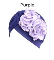 Mütze Turban Flapper Blau Pink Rose Lila Blumen Bayern - Amberg Vorschau