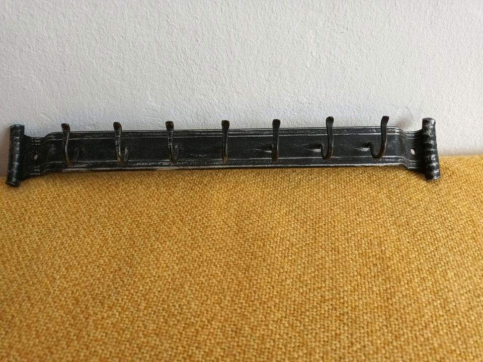 Schlüsselbord Schlüsselhacken Schmiedeeisen 28 cm lang in Windorf