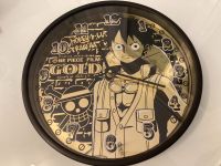 Originale One Piece Gold Film Wanduhr Uhr *Neuwertig* Brandenburg - Zossen Vorschau