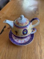 Teetasse mit Teekanne all in one sammlerkanne Sammeltasse Bayern - Teisendorf Vorschau