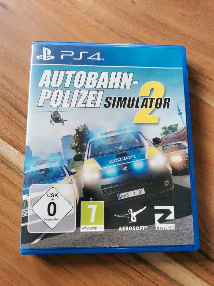 Playstation 4 Autobahn Polizei Simulator 2 in Hockenheim