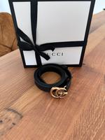 GUCCI SCHMALER GG MARMONT GÜRTEL Nordrhein-Westfalen - Borgholzhausen Vorschau