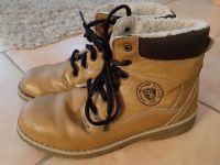 Winterschuhe Jungen Gr. 35 beige Eimsbüttel - Hamburg Niendorf Vorschau