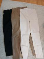 3 Leggings Kunstleder Stoff TCM H&M 34 36 Bayern - Lauben Vorschau