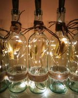 Deko, Hochzeitsfeko, Geburtstagsdeko, Leuchtflaschen, Vintage Bayern - Weiding Vorschau