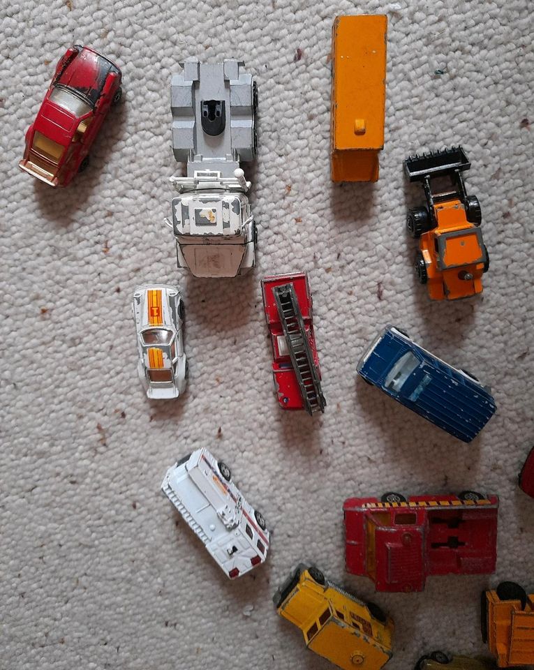 20 Spielzeugautos☆viele rare, alte Modelle☆Matchbox in Worbis