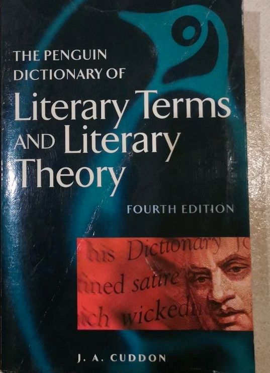 dictionary of literary terms and literay theory in Delbrück