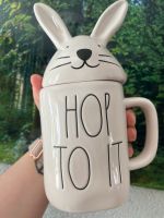 Rae Dunn Hasen Tasse Ostern mit Topper Sachsen - Oßling Vorschau