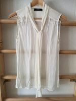 Bluse Seide Hallhuber Seidenbluse 34 creme off-white Frankfurt am Main - Dornbusch Vorschau