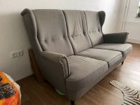 Sofa Strandmon 3er grau couch Frankfurt am Main - Westend Vorschau