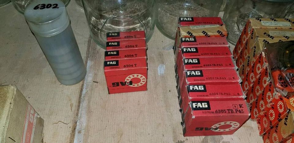 FAG Kugellager Restbestand NEU, Pendellager, SKF, Axiallager in Warpe