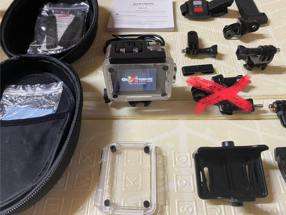 Go Xtreme Enduro Black pro Actioncam Set keine GoPro in Kitzingen