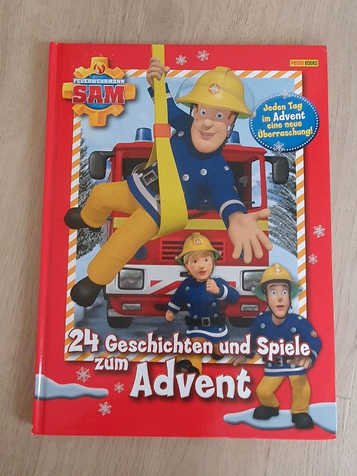 Feuerwehrmann Sam Weihnachten Adventskalender Buch top in Schenefeld