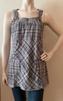 Cecil Hängerchen Tunika Long Top Gr. S (38) Lila Khaki Beige Hessen - Ober-Mörlen Vorschau