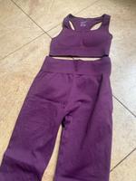 H&M Move Sportset Yoga Farbe Beere Neu S/36 Düsseldorf - Düsseltal Vorschau