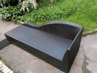 Outflexx Sonnenliege Ottomane Rattan schwarz braun Berlin - Treptow Vorschau