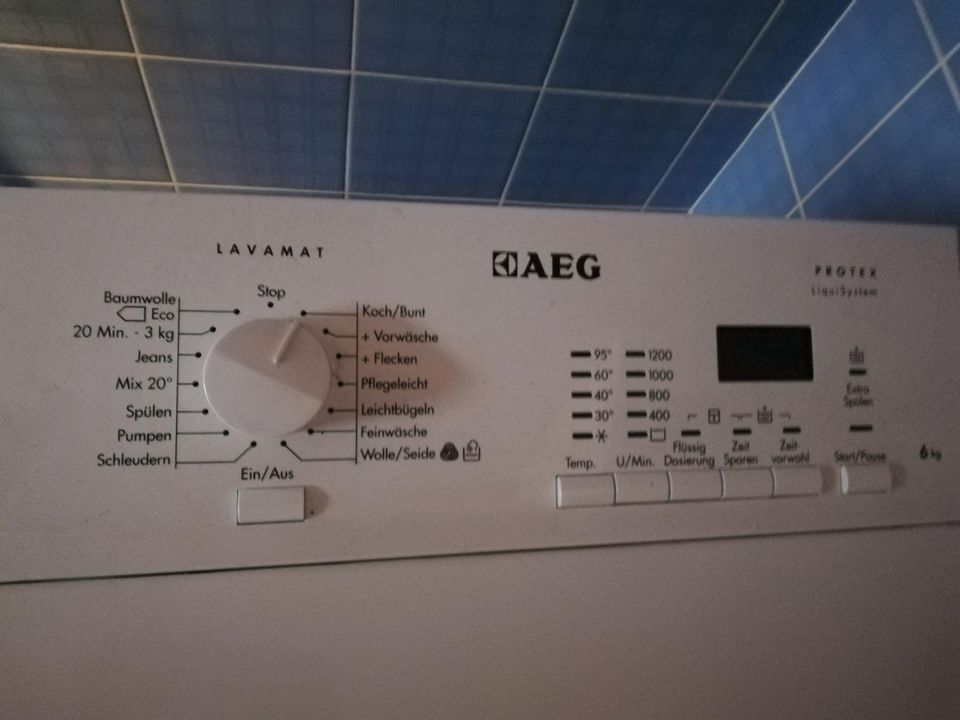 AEG Waschmaschine Toploader voll funktionsfähig in Wangen im Allgäu