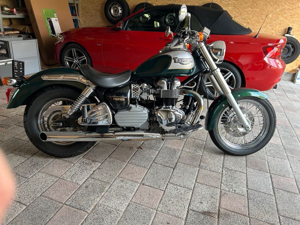 Triumph Bonneville America in Spiegelberg