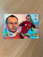Andres Iniesta Limited Edition Adrenalyn XL World Cup 2014 Leipzig - Möckern Vorschau