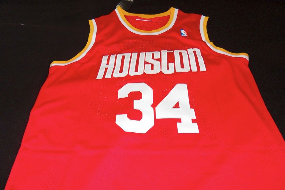 Hakeem Olajuwon Houston Rockets Trikot Rot in Köln