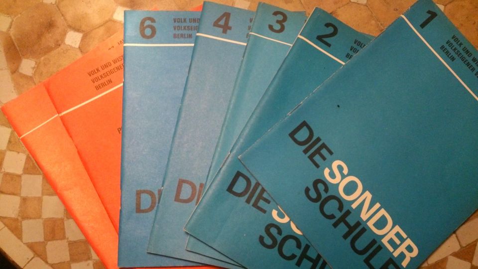 Zeitschrift Die Sonderschule Jahrgänge 1980-1989 in Achim