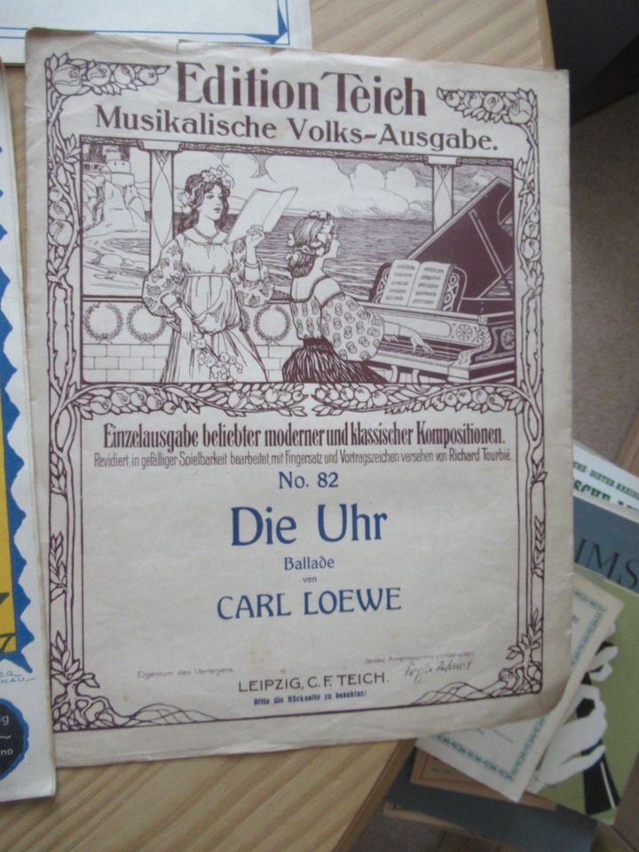 antike Noten zu verkaufen aus Nachlass Auflösung in Hohenstein-Ernstthal