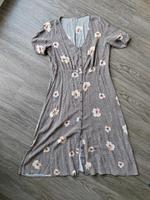 Midi Kleid H&M 40 L Blumen braun Damen beige Hessen - Runkel Vorschau