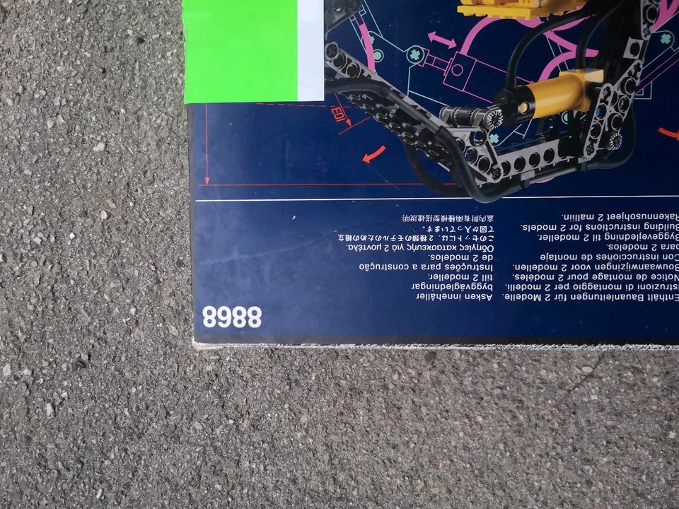Lego Technic 8868 Pneumatik Kranwagen in Pastetten