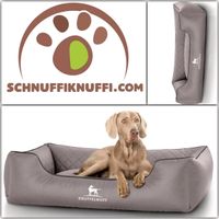 Knuffelwuff Hundebett Milan grau M-XXXL Hessen - Calden Vorschau