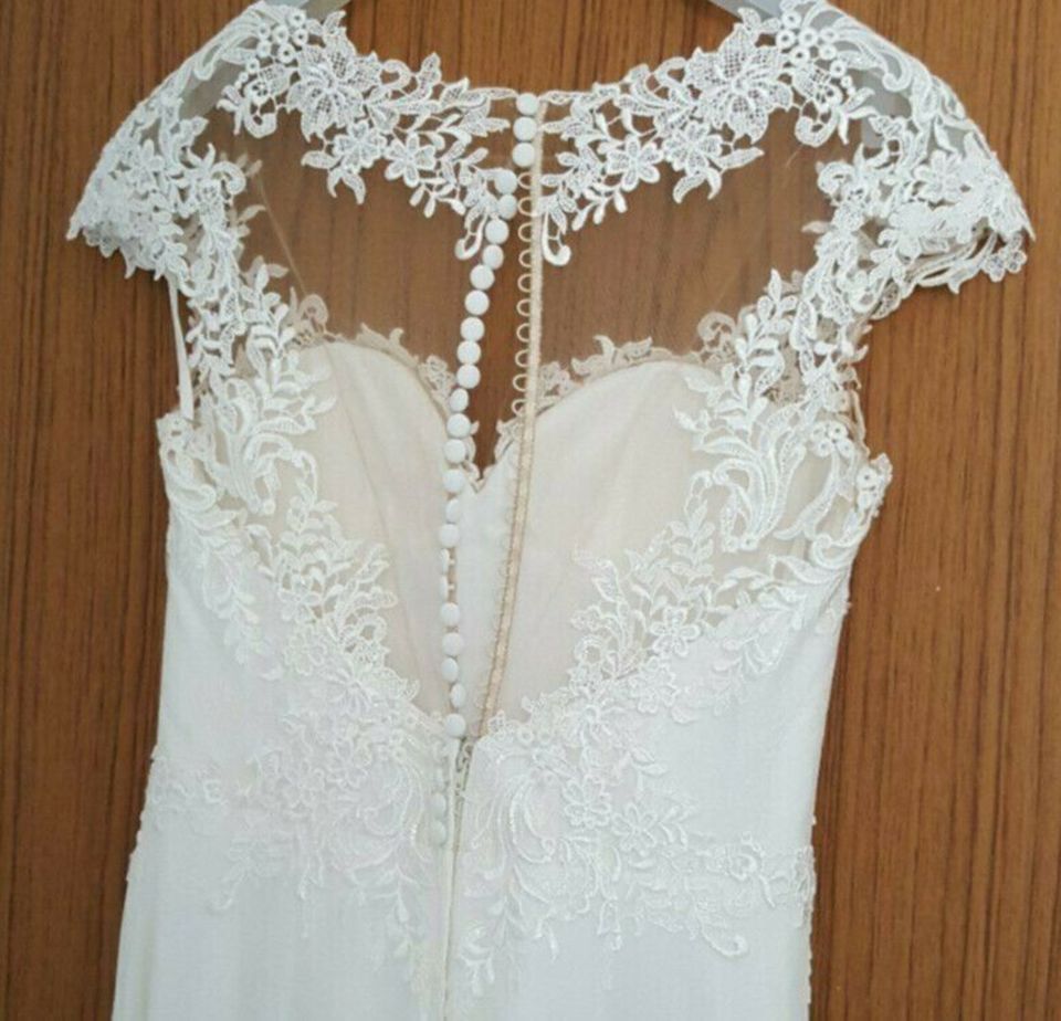 Hochzeitskleid/Brautkleid Justin Alexander ivory Größe 38/M in Hilter am Teutoburger Wald