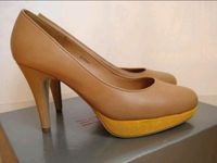 Neue Esprit Lederschuhe Pumps Plateau Gr 36 / 37 Farbe nude beige Bayern - Augsburg Vorschau