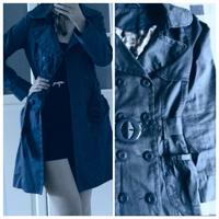 Stylischer Trenchcoat Vera Moda Petrol Essen - Bredeney Vorschau