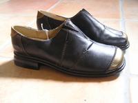 Reflexan Damen Slipper Schuhe Gr. 38 echt Leder Hessen - Fischbachtal Vorschau
