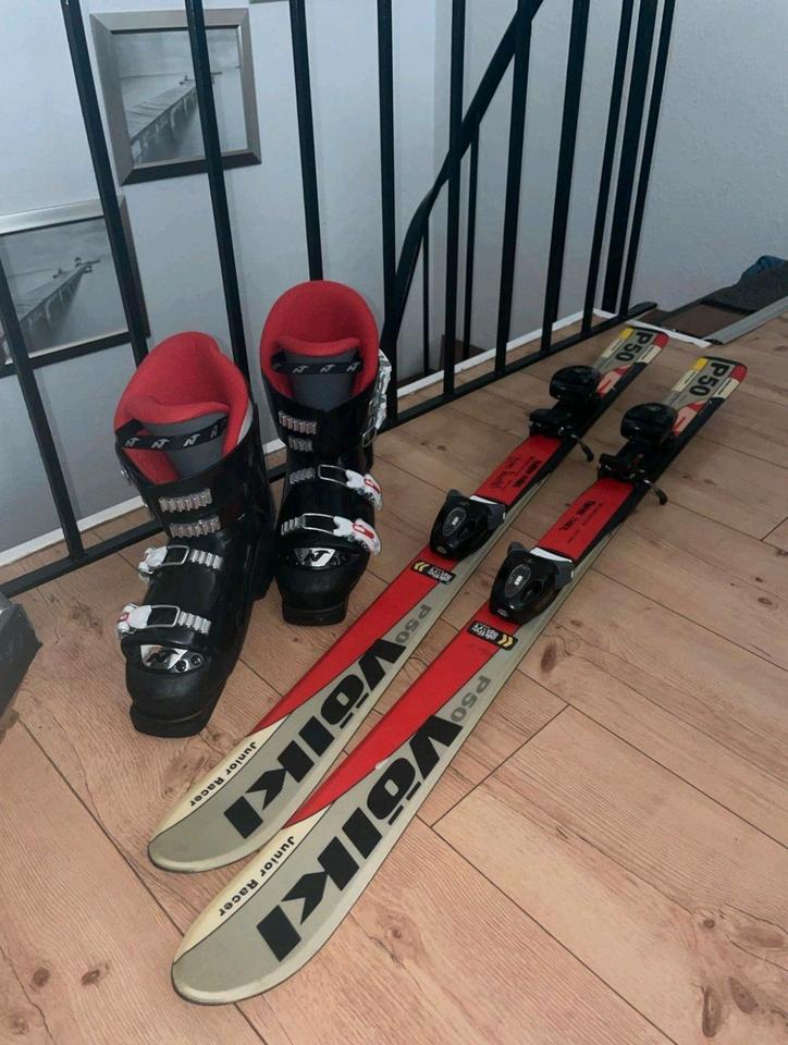 Ski-Set Völkl P50 + Skischuhe (Gr. 37/38) – Top / sofort abholbar in Nidderau