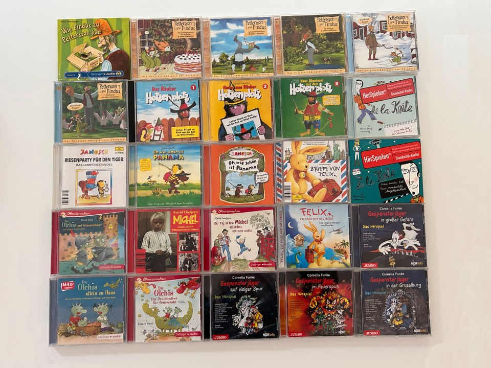 83 CDs top, Hörspielecke; Hörspiele, Wissens-CDs, Kinder in Saarbrücken