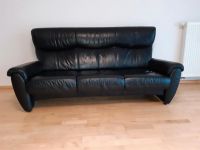 COUCH SOFA ECHTLEDER 3-SITZER SCHWARZ Nordrhein-Westfalen - Lünen Vorschau