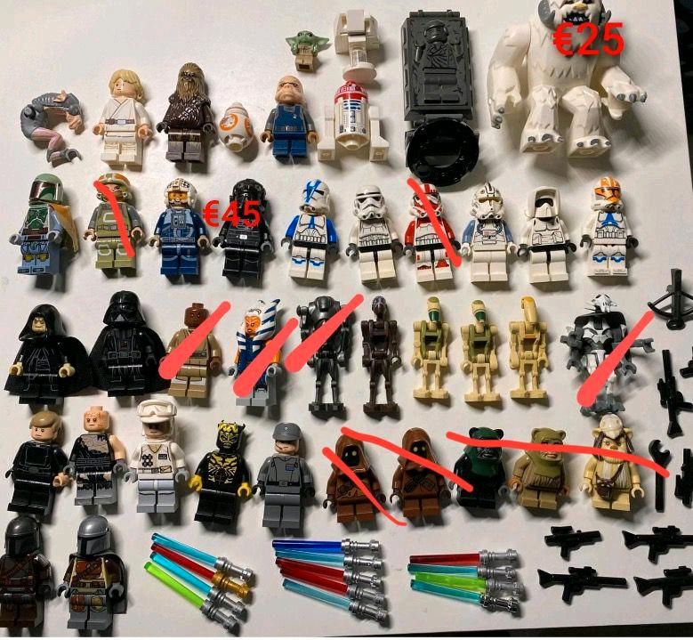Lego Minifiguren Star Wars etc in Überlingen
