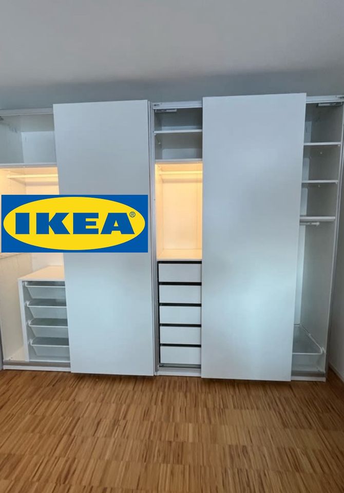 IKEA Möbelaufbau/Abbau PAX, Küche, Möbelmontage, Aufbau, Montage in München