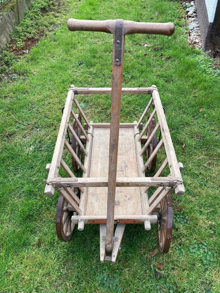 Holzleiterwagen der Gebr. Eberhardt in Sachsenheim