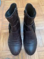 Stiefeletten braun,  Gr.37, Marke Janet D. Nordrhein-Westfalen - Düren Vorschau